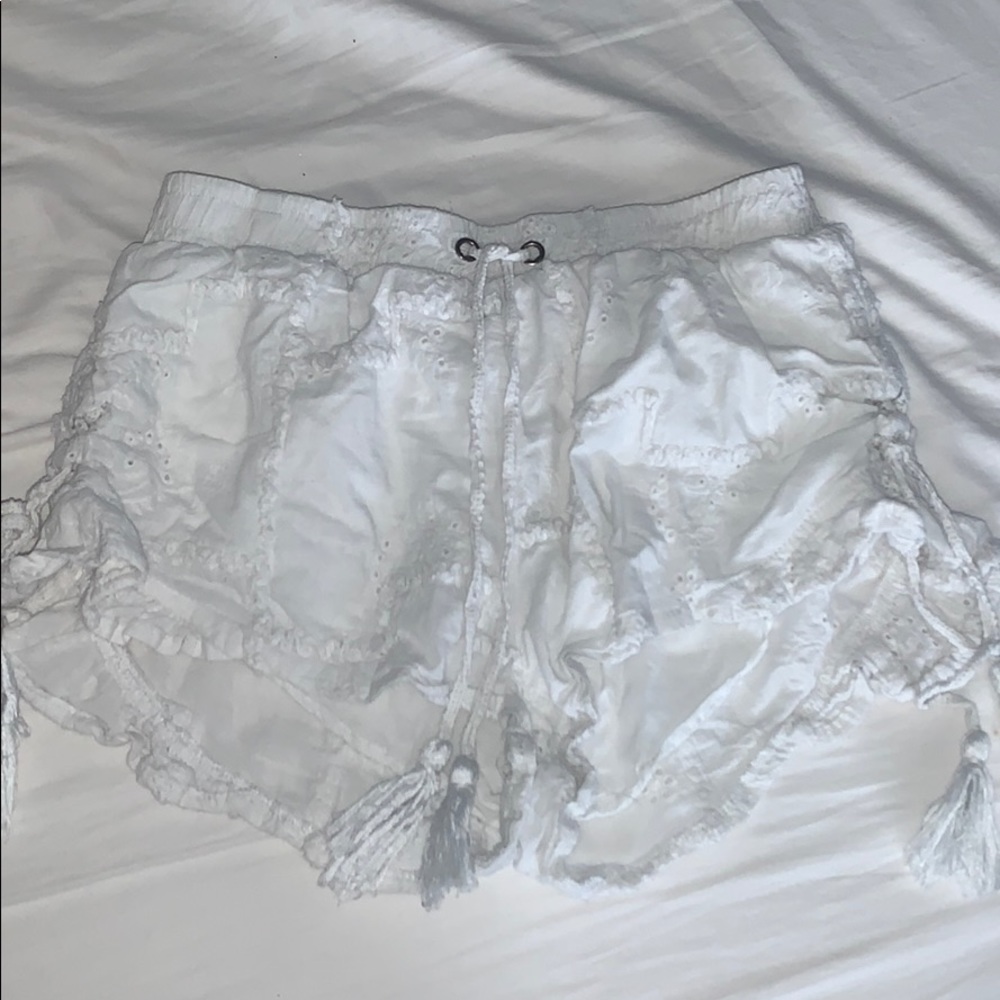 White shorts